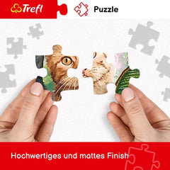 Trefl - Câine vesel - Puzzle 500 elemente - Diy Puzzle cu animale, divertisment creativ, distracție, puzzle clasic pentru adulți și copii de la 10 ani în sus Puzzle Naty Shop