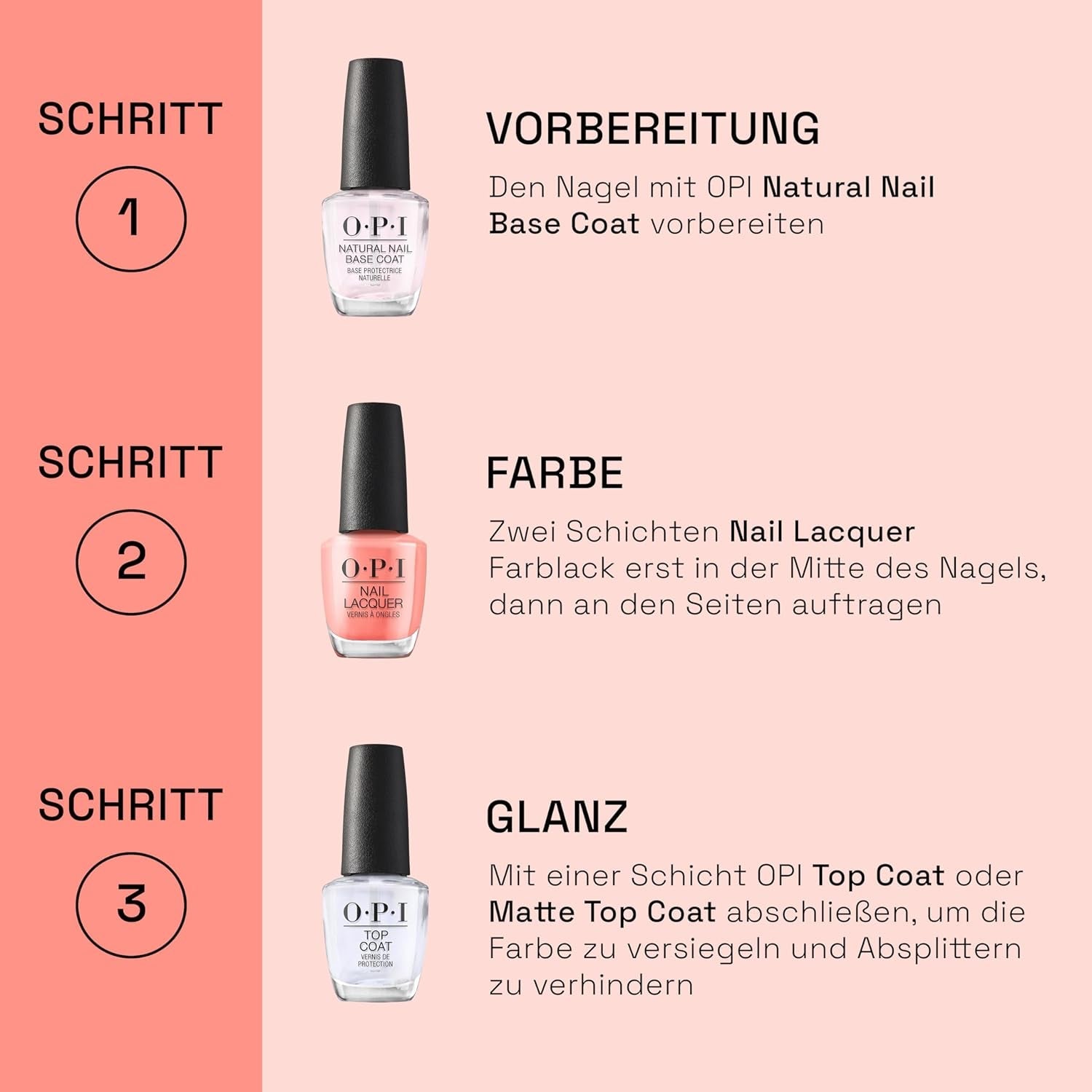 Oja OPI Nail Lacquer Violet Shades – Oja cu uscare rapidă, rezistentă la ciobire și de lungă durată – durează până la 7 zile – cu pensulă ProWide extra-lată