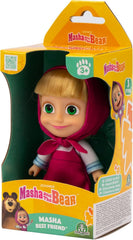 Masha & Michka, Puppe, 12 cm, zum Sammeln, Modell Sommeroutfit, Spielzeug für Kinder ab 3 Jahren, , MHA001