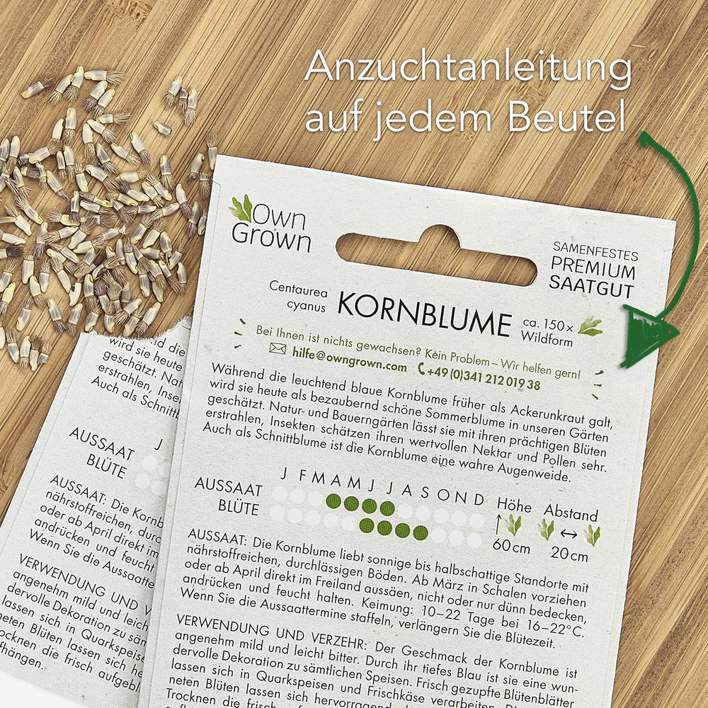 Essbare Blumen Samen Set : Delikatess Blumen Blumensamen Set mit 6 Sorten Blumen Saatgut – Essbare Blumen Samen – Essbare Blumen für Torte – Essbare Blumen Tortendeko – Blumen Essbar von OwnGrown