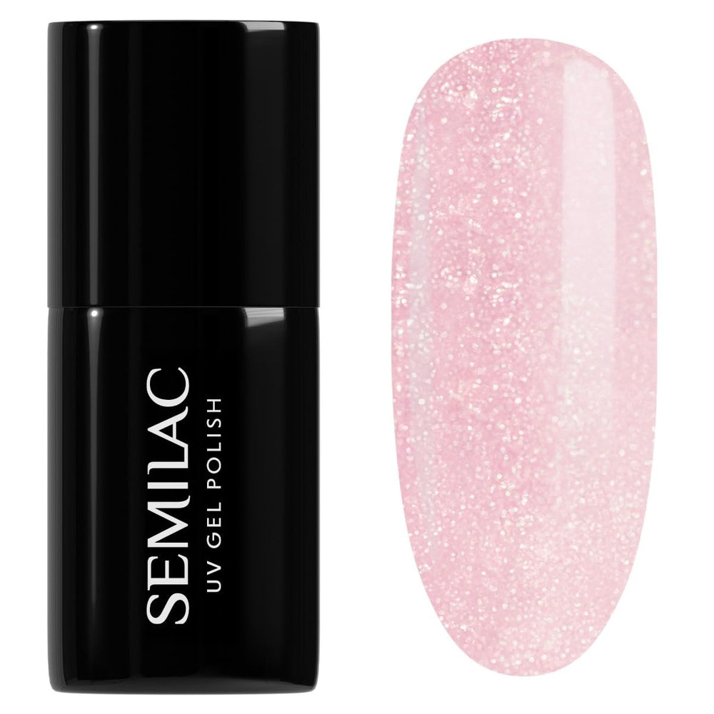 Semilac UV Nagellack Hybrid 404 Muffin aux haricots noirs 7 ml Kollektion Tastes of Fall