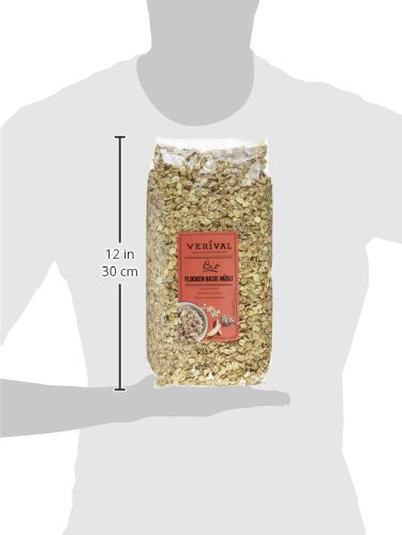 Verival Flocken Basis Müsli - Bio, 6Er Pack (6 X 1 Kg) Céréales Naty Shop