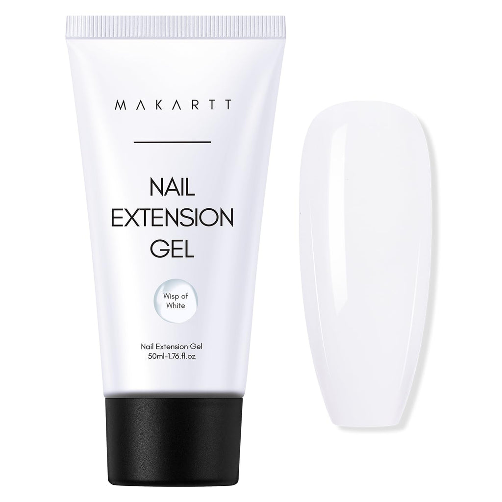 Gel pentru extensii de unghii Makartt Poly - Gel acrilic pentru extensii, gel pentru întărirea unghiilor, decorarea unghiilor, 50 ml (Violet)