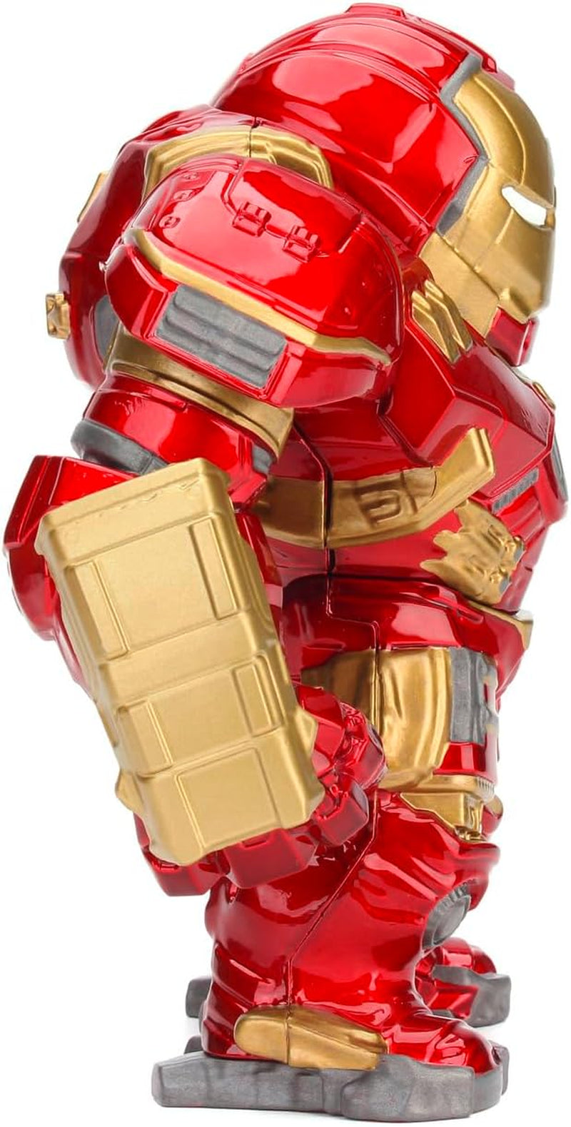 Jada Toys Marvel Figure Hulkbuster & Ironman, Casque ouvert et fermé, Figurines à collectionner, Ensemble, Moulé sous pression, Rouge, Taille: 6 pouces Hulkbuster & 2 pouces Ironman Figurines Naty Shop