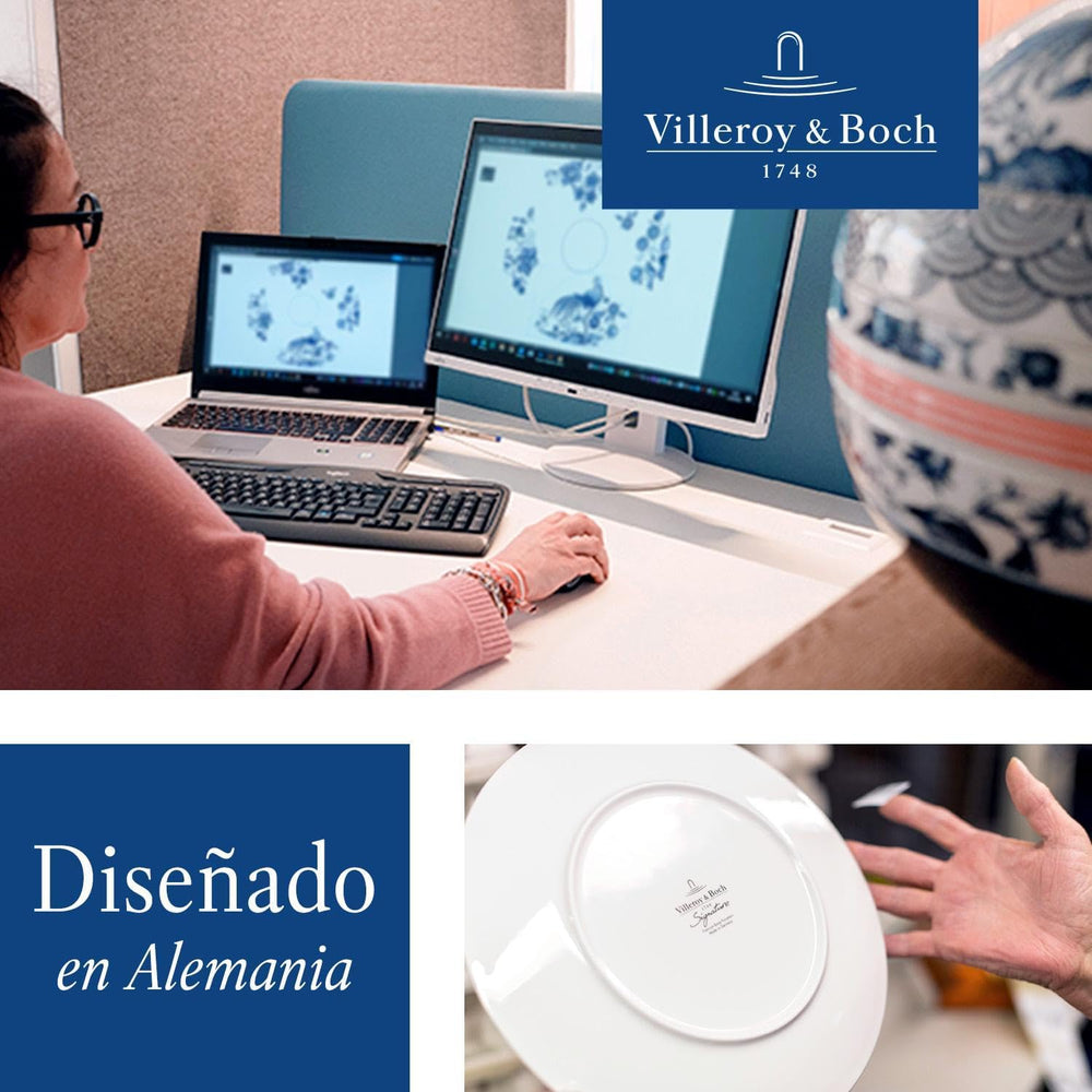 Villeroy & Boch - Sucrier Mariefleur, Couleurs assorties, Passe au lave-vaisselle, Passe au micro-ondes, Sucrier avec couvercle, Sucrier, Rangement, Accessoire à café, Vaisselle florale, Porcelaine Premium