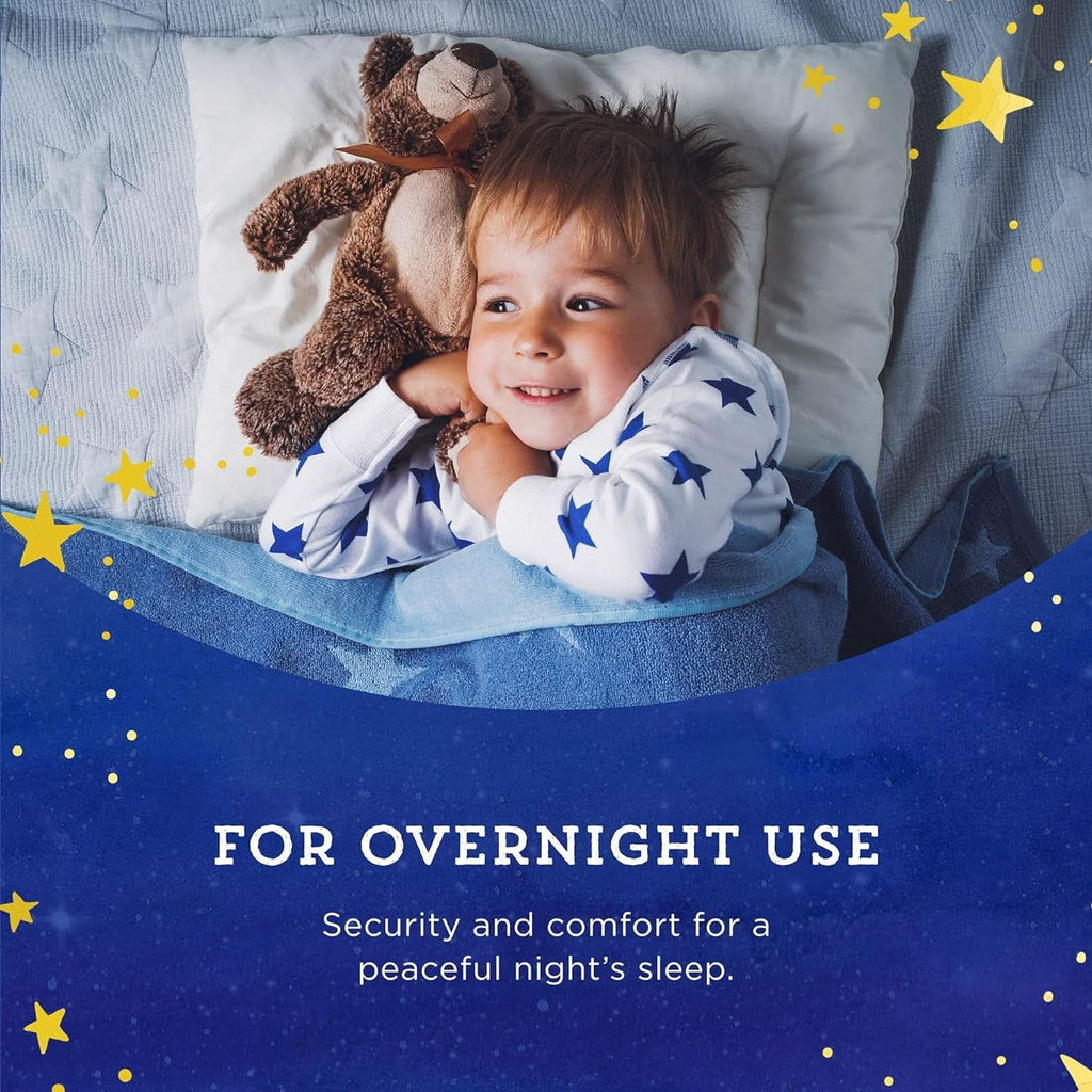 Scutece de unică folosință pentru bebeluși Overnight, hipoalergenice, protecție pe timp de noapte, alb Mama si Copilul Naty Shop