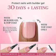 240 ensemble de faux ongles français courts, ongles artificiels carrés, colle sur les ongles, pointes d'ongles en acrylique, faux ongles pour femmes, Nail Art DIY