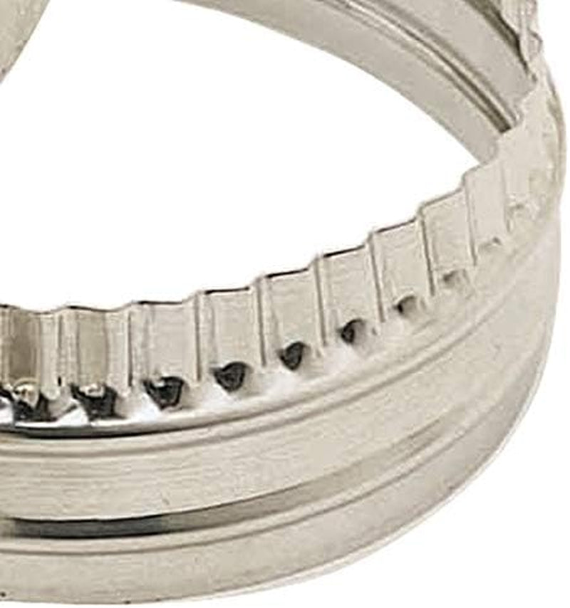 KitchenCraft Lot de 6 emporte-pièces cannelés/bords arrondis en acier inoxydable Argenté