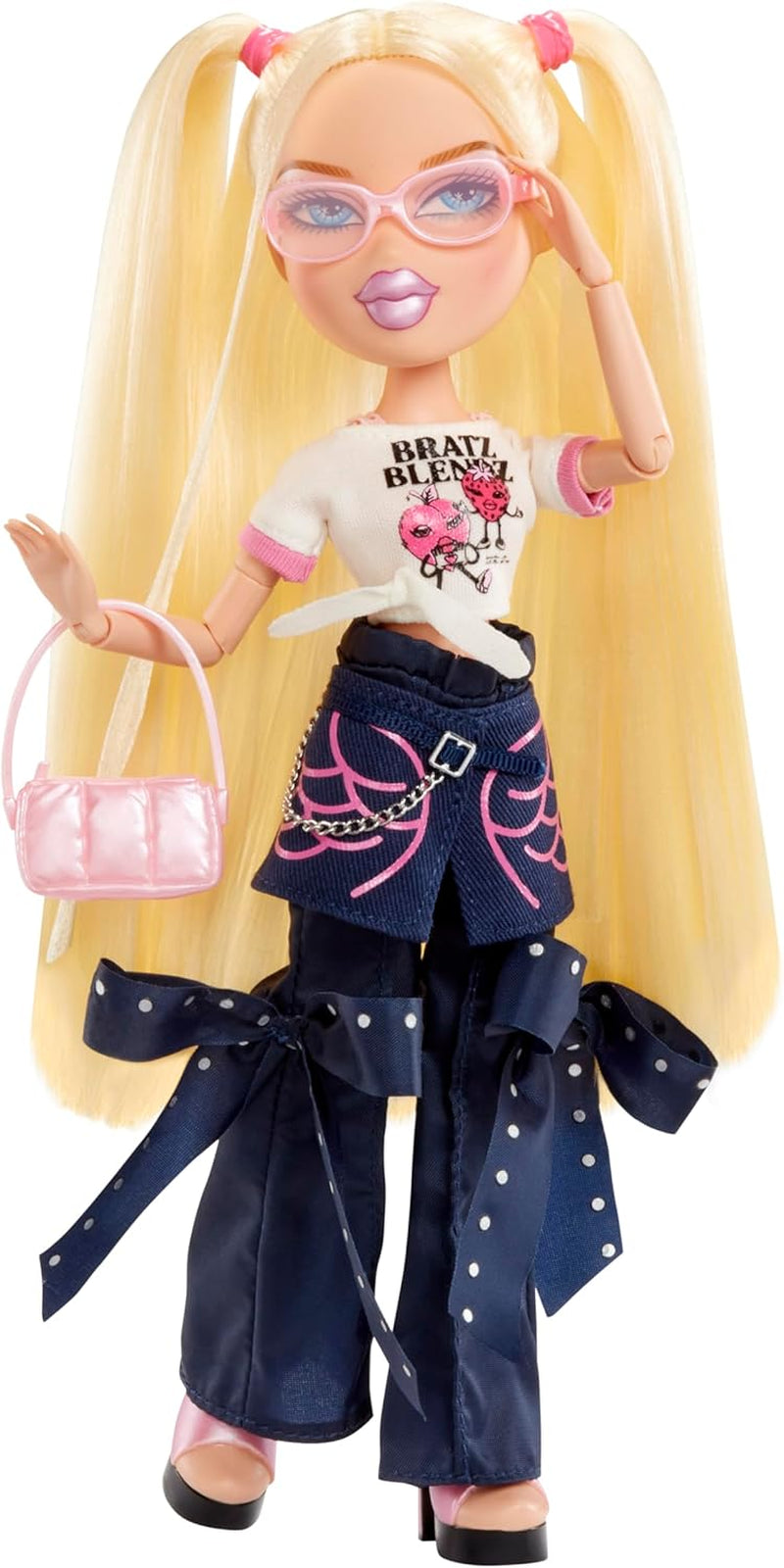 Bratz Stylin' Cloe - Poupée mannequin avec t-shirt personnalisable et accessoires inclus, jouet mignon pour filles