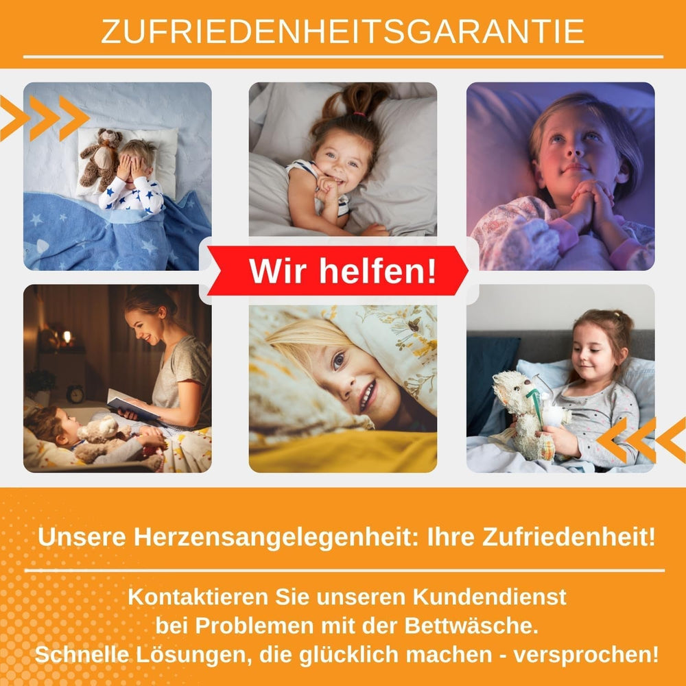 Literie enfant Aminata Kids, cosmos, coton Literie - enfants Naty Shop