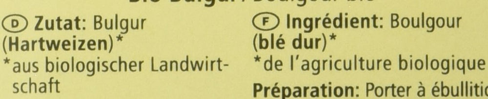 Boulgour bio, 500 g