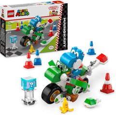 LEGO Super Mario : Mario Kart - Yoshi Bike Collectible Nintendo Adventure Set Cadeau pour les enfants, les garçons, les filles et les joueurs de 7 ans et plus Yoshi Figure Collection Set 72031 Jeux de construction Besuche den LEGO-Store Default Title