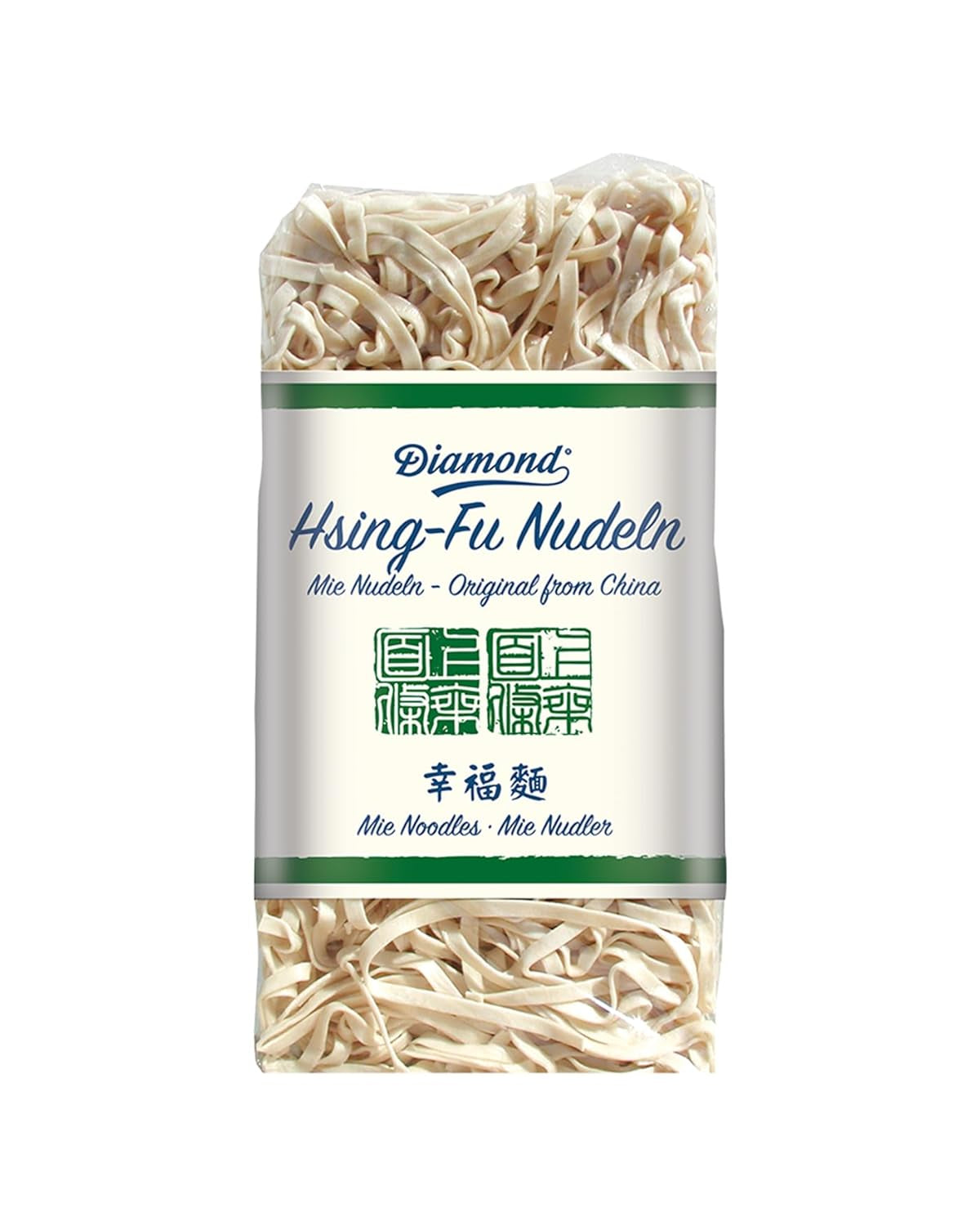 DIAMOND Hsing-Fu Noodles, Nouilles asiatiques Mie à base de farine de blé pour wok et plats frits au wok - 12 x 250 g