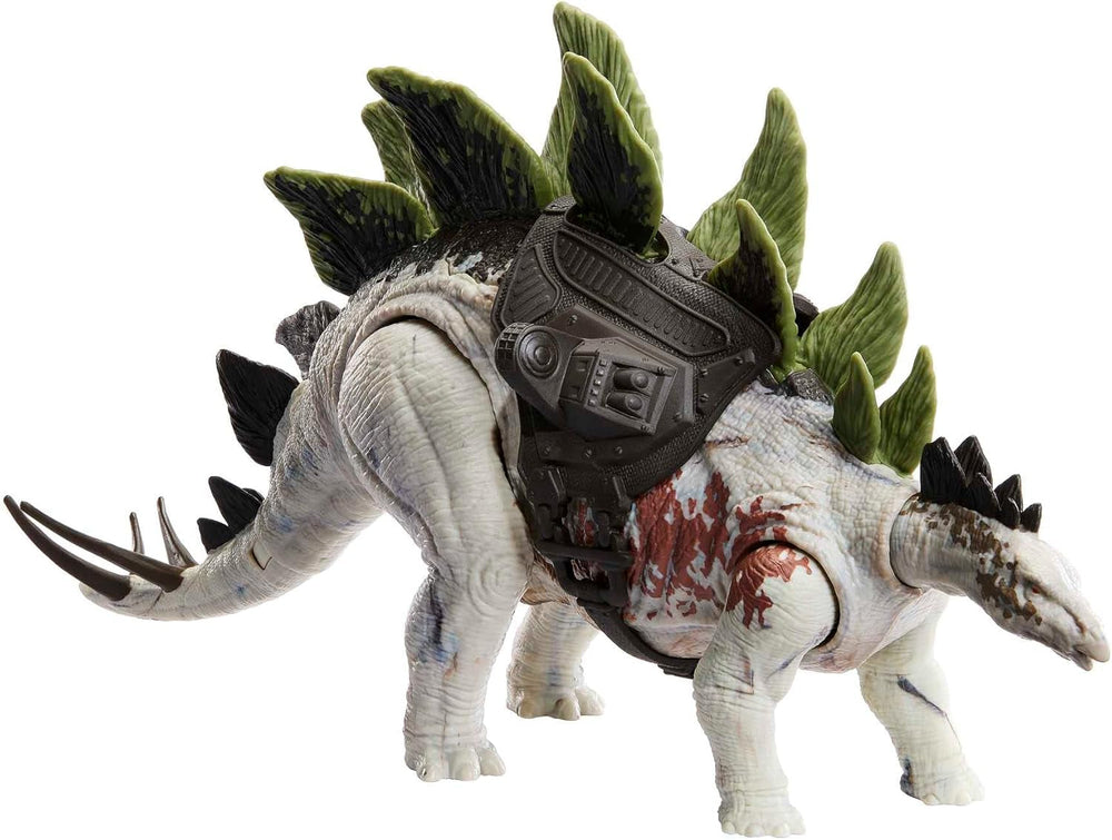 Jurassic World Dinosaur Toy Bistahieversor Gigantic Trackers Figurine d'action de grande espèce avec mouvement d'attaque et équipement de suivi Digital Fun HLP27 Naty Shop Modern Dolls