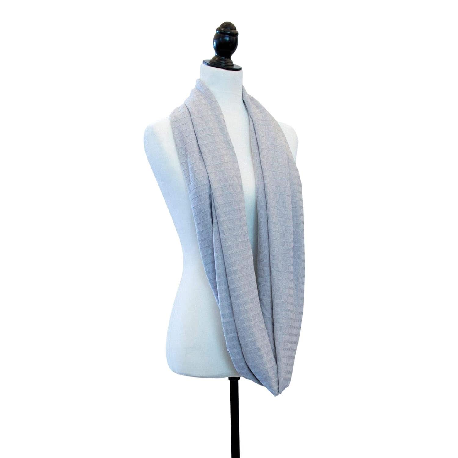 Chicco - Boppy Infinity eșarfă de îngrijire 17 Cm gri Accesorii Hrana si Alaptare Bebe Naty Shop