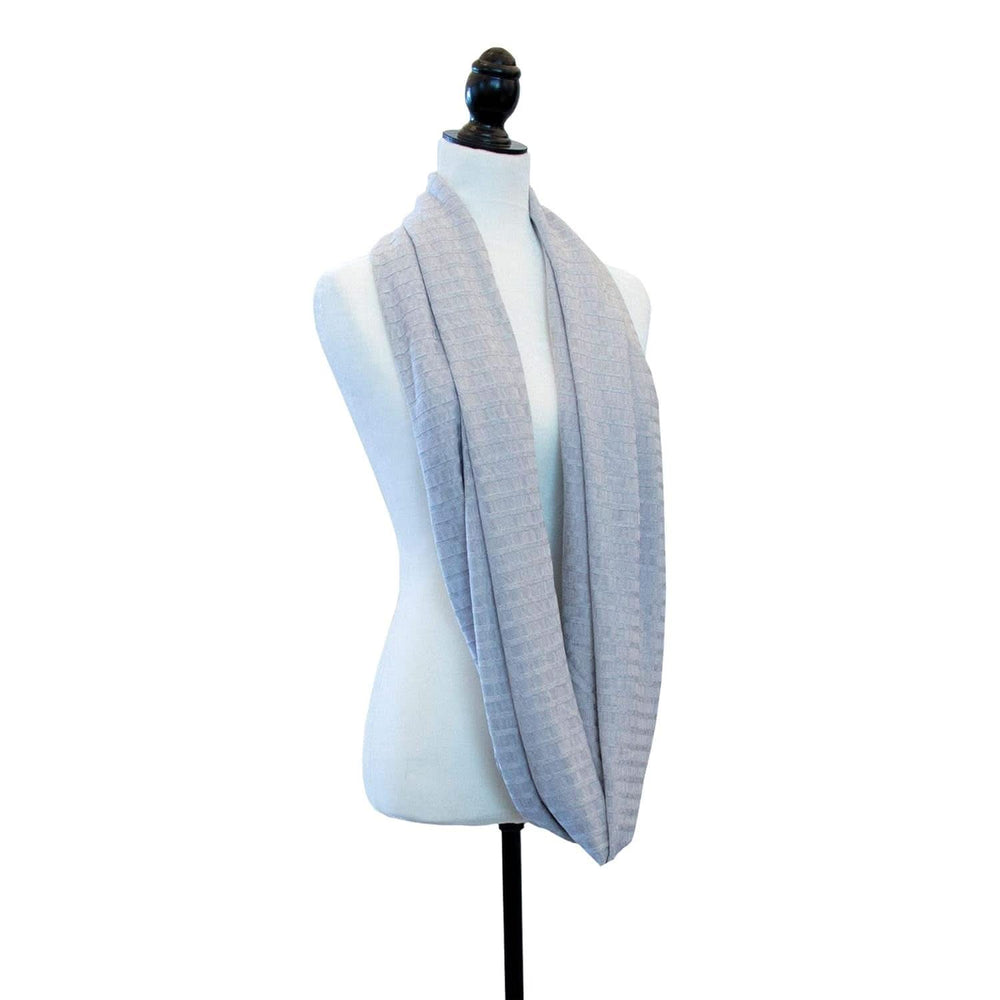 Chicco - Echarpe d'allaitement Boppy Infinity 17 Cm gris Accessoires Alimentation et Allaitement Bebe Naty Shop