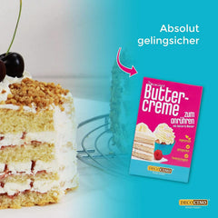 DECOCINO Buttercream Ready Mix (Set de 3 - 3 x 250 grame), pentru glazură, umplere și ornare, ideal pentru prăjituri, creme și torturi Glazuri si Decor Naty Shop