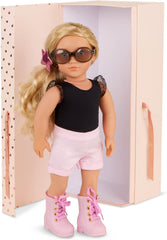 Our Generation - Stella - 46 cm Starry Fashion Starter Puppe - Blondes Haar und helle, himmelblaue Augen - 3 Outfits & Styling-Accessoires in Geschenkbox - Spielzeug für Kinder ab 3 Jahren