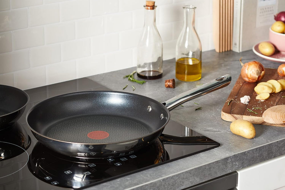 TEFAL DUETTO Set de casseroles 3 pièces 20/24/28 cm, casseroles et poêles à induction Naty Shop