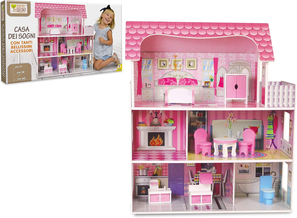Maison de poupée en bois et maisons de poupée LOL 40541 Naty Shop