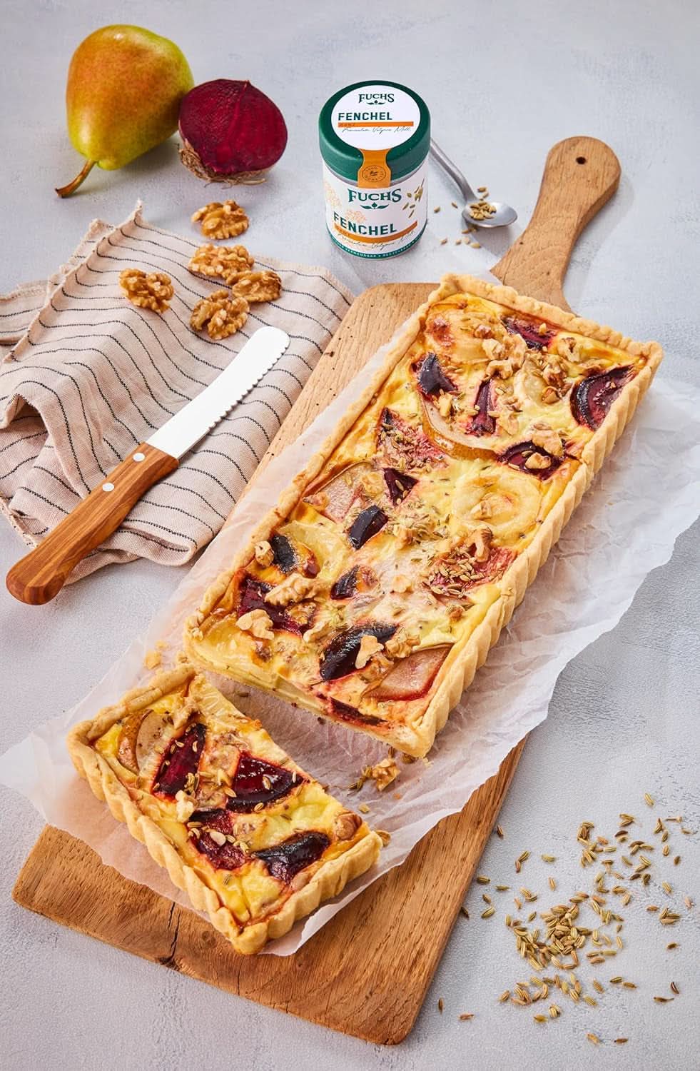 Fuchs - Fenouil entier - saveur douce et épicée pour salades de fruits - 45 g Condimente Naty Shop