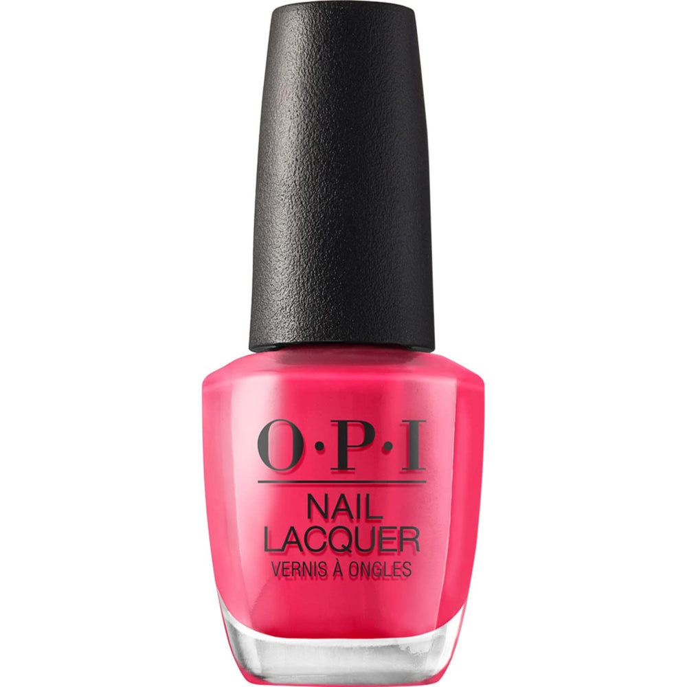 OPI Nail Lacquer Pink Shades – Oja cu uscare rapidă, rezistentă la ciobire și de lungă durată – durează până la 7 zile – cu pensulă ProWide extra-lată