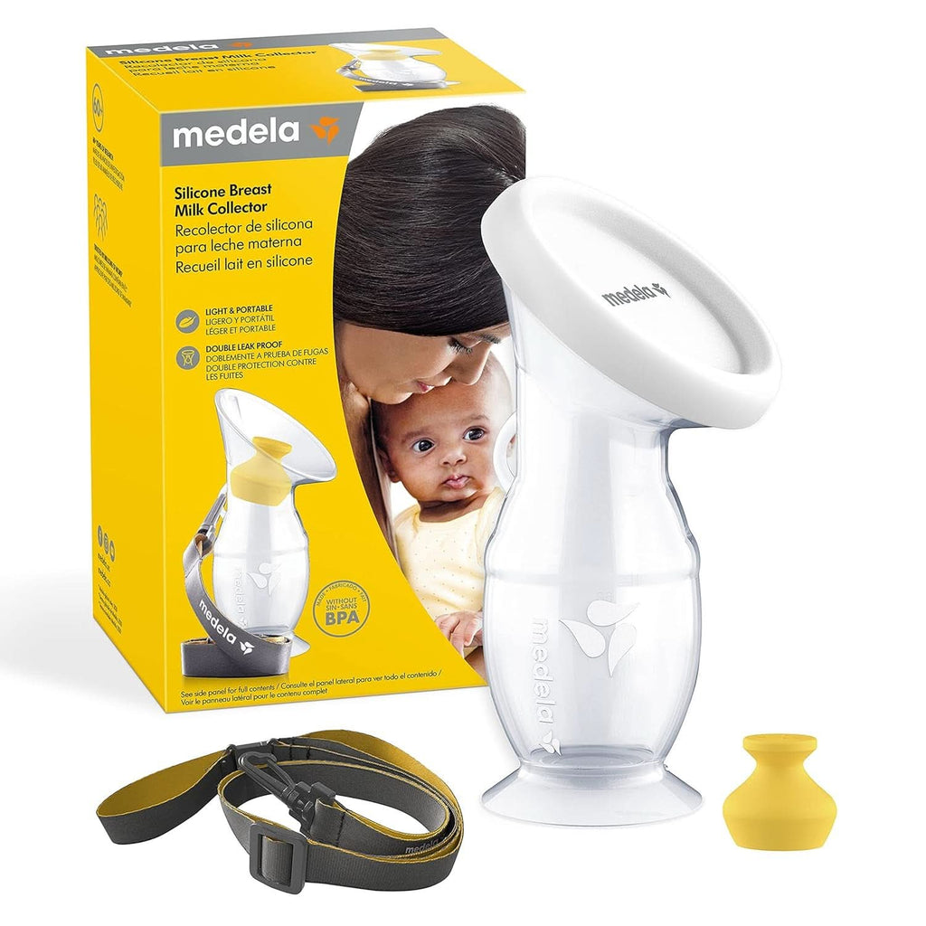 Medela Colector de lapte matern fabricat din silicon Accesorii Hrana si Alaptare Bebe Naty Shop Silikon Handmilchpumpe