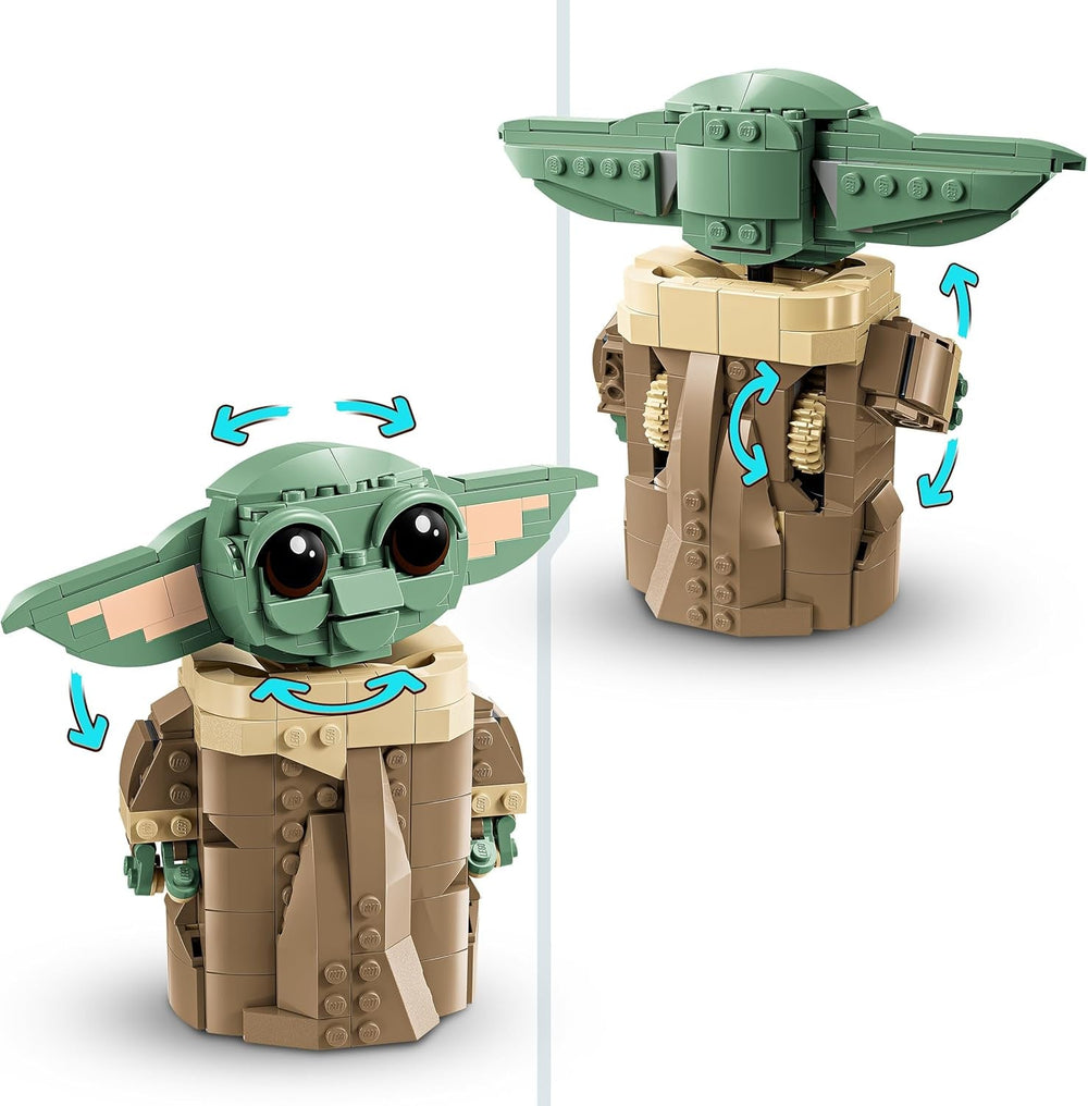 LEGO Star Wars 75403 Grogu in Seiner Repulsorwiege aus The Mandalorian - Minifigur zum Sammeln - Modell zum Bauen, Spielen und Ausstellen - Wohn-Deko - Geschenk für Jungen und Mädchen ab 10 Jahren