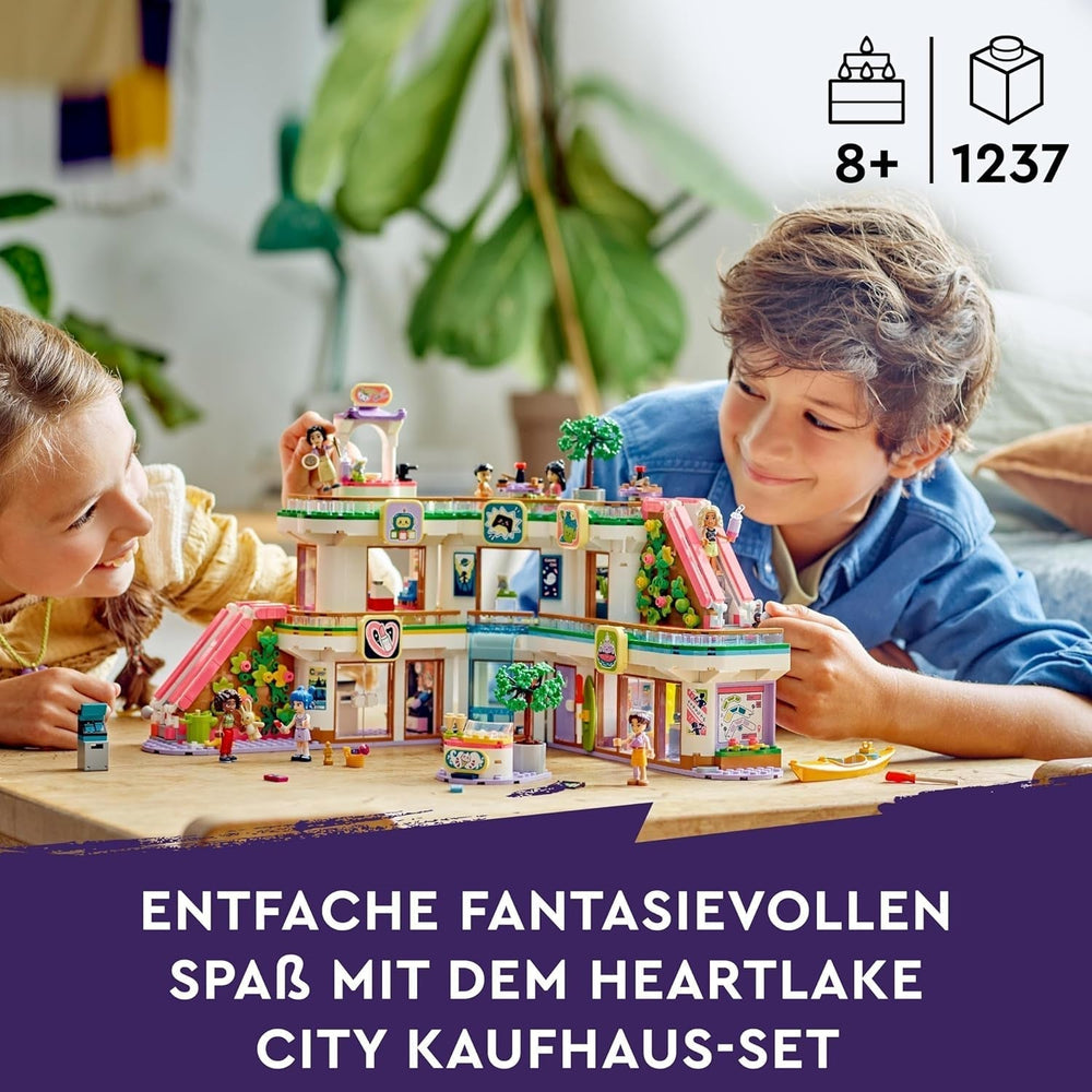 LEGO Store Friends Heartlake City Dollhouse Jouet pour filles et garçons Ensemble de figurines Favorise le développement socio-émotionnel Cadeau pour les enfants de 8 ans 42604 Ensembles de construction Besuche den LEGO-Store