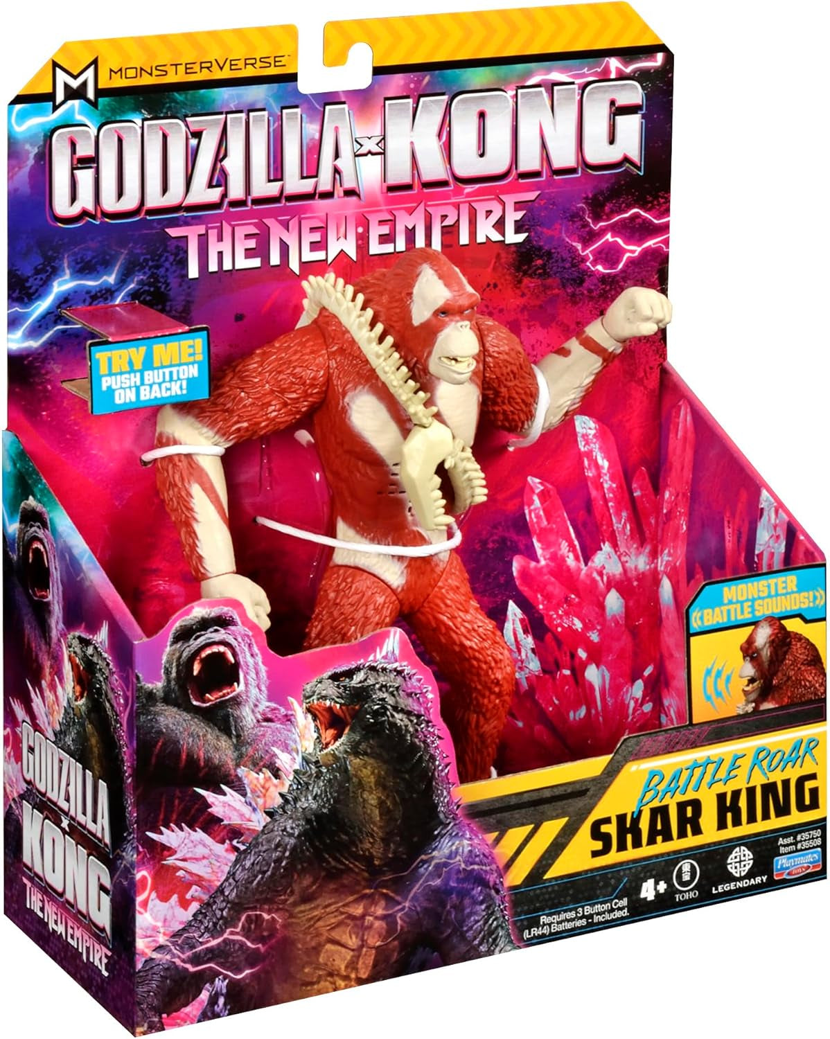 Godzilla X Kong : New Empire Battle Roar Skarking, Figurines, 17 cm Figurines Naty Shop