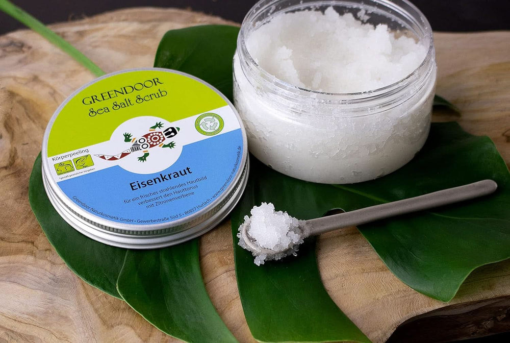 GREENDOOR Gommage Corps, Vegan, Parfum Citron, 280 g Cosmétique et Beauté Naty Shop