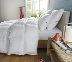 Couverture, Percale, Coton premium, Tempérée, 140 X 200 Cm, Pour lit simple, Couverture en forme de nuage, Anti-morsure et gonflable, Lavable en machine à 40 °C Couettes et couettes Naty Shop