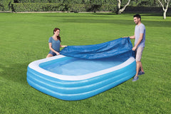 Bestway 58108 Bâche pour piscine familiale 305 x 183 x 56 cm 305x183x56 cm Bleu