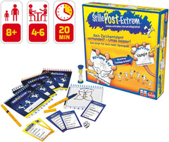 Goliath, Extreme MAIL, un jeu d'ambiance pour adultes et enfants à partir de 8 ans, un jeu de dessin amusant et rapide pour la famille ou les amis, jeux de société, 4 à 6 joueurs, 20 minutes