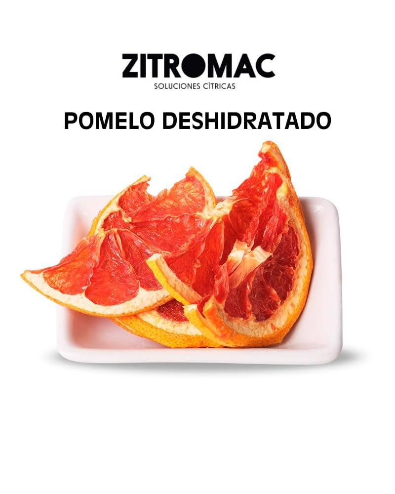 160gr Grapefruit uscat pentru cocktailuri - Fructe uscate fără zahăr pentru cocktailuri, decorațiuni, cofetărie, Crăciun, băuturi - felii uscate 100% naturale fără aditivi Produse deshidratate Naty Shop