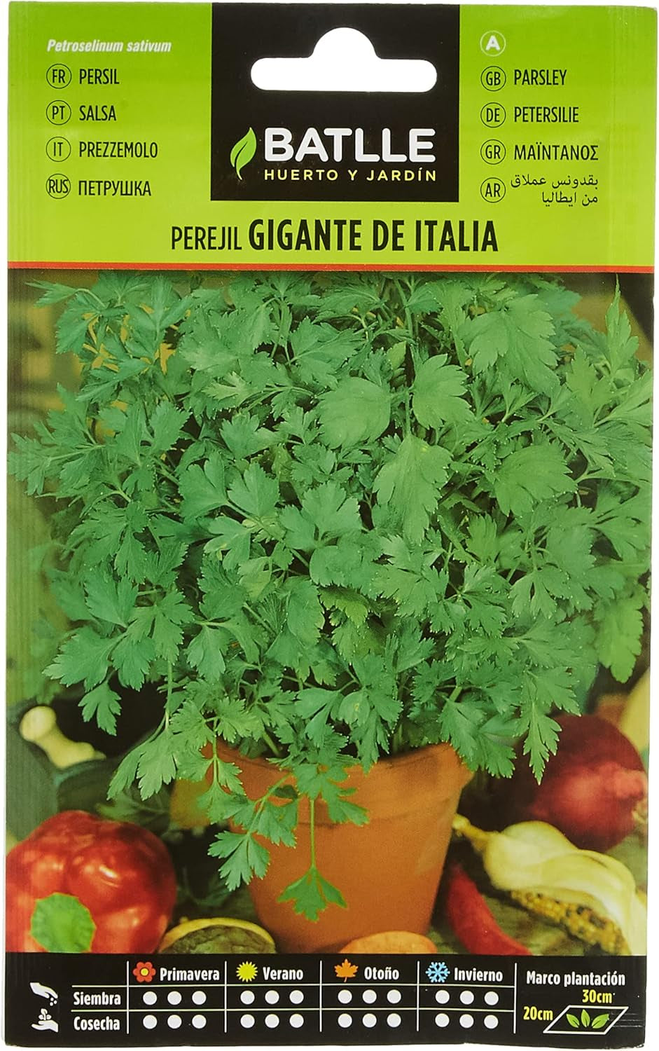 Batlle Kräutersamen - Petersilie Italienisch (Samen - 35Cm)
