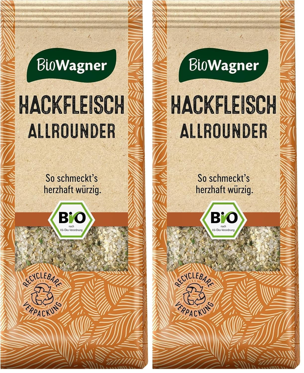 BioWagner - Bio Ras el Hanout, Gewürzmischung für orientalische and arabische Gerichte, idéal pour le couscous, tajine ou houmous, naturbelassene Bio-Zutaten, emballage recyclable, 50 g