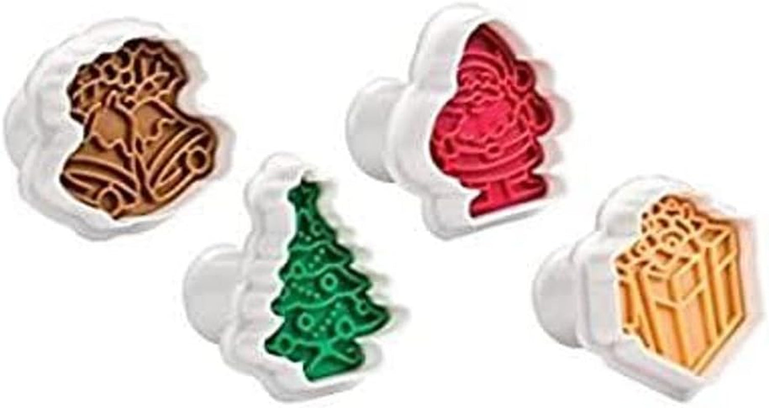Tescoma Christmas Delicia Stamp Assortiment de boîtes à biscuits Lot de 4