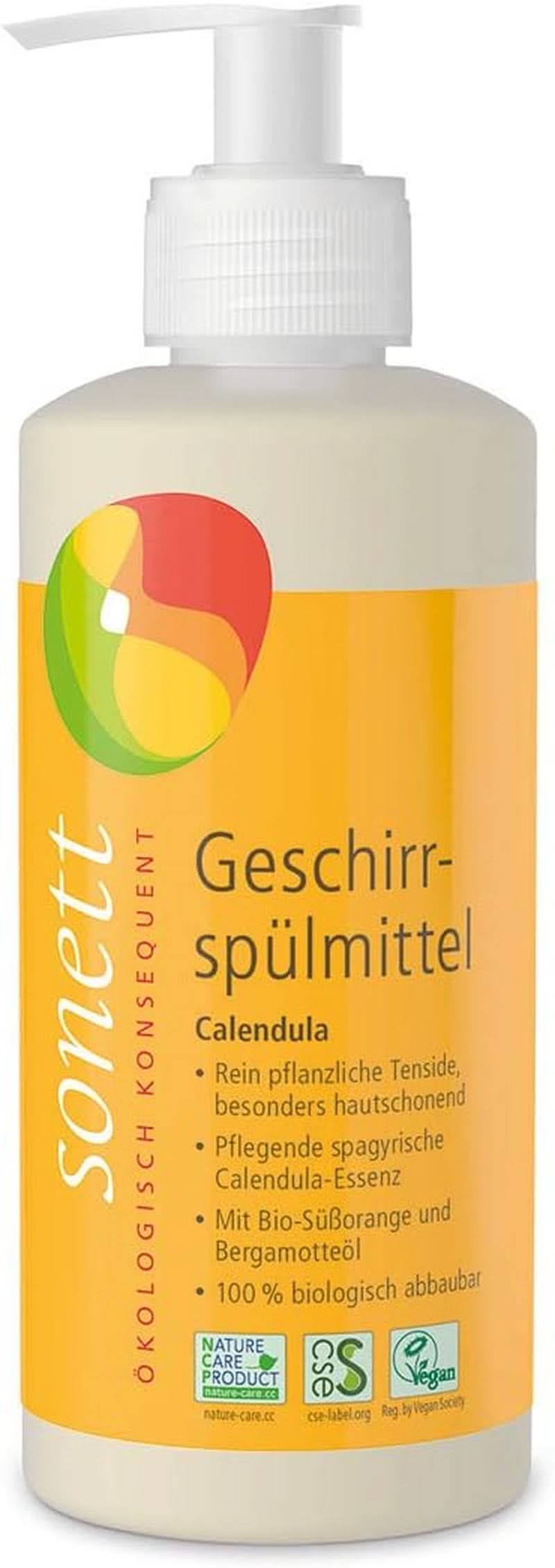 Liquide vaisselle Sonett Calendula, 300 ml Détergents de cuisine Naty Shop 300 ml