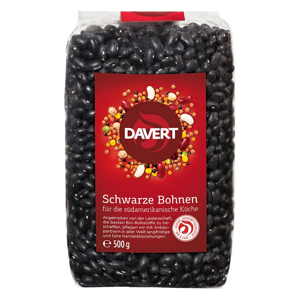 Haricots noirs Davert (1 x 500g)