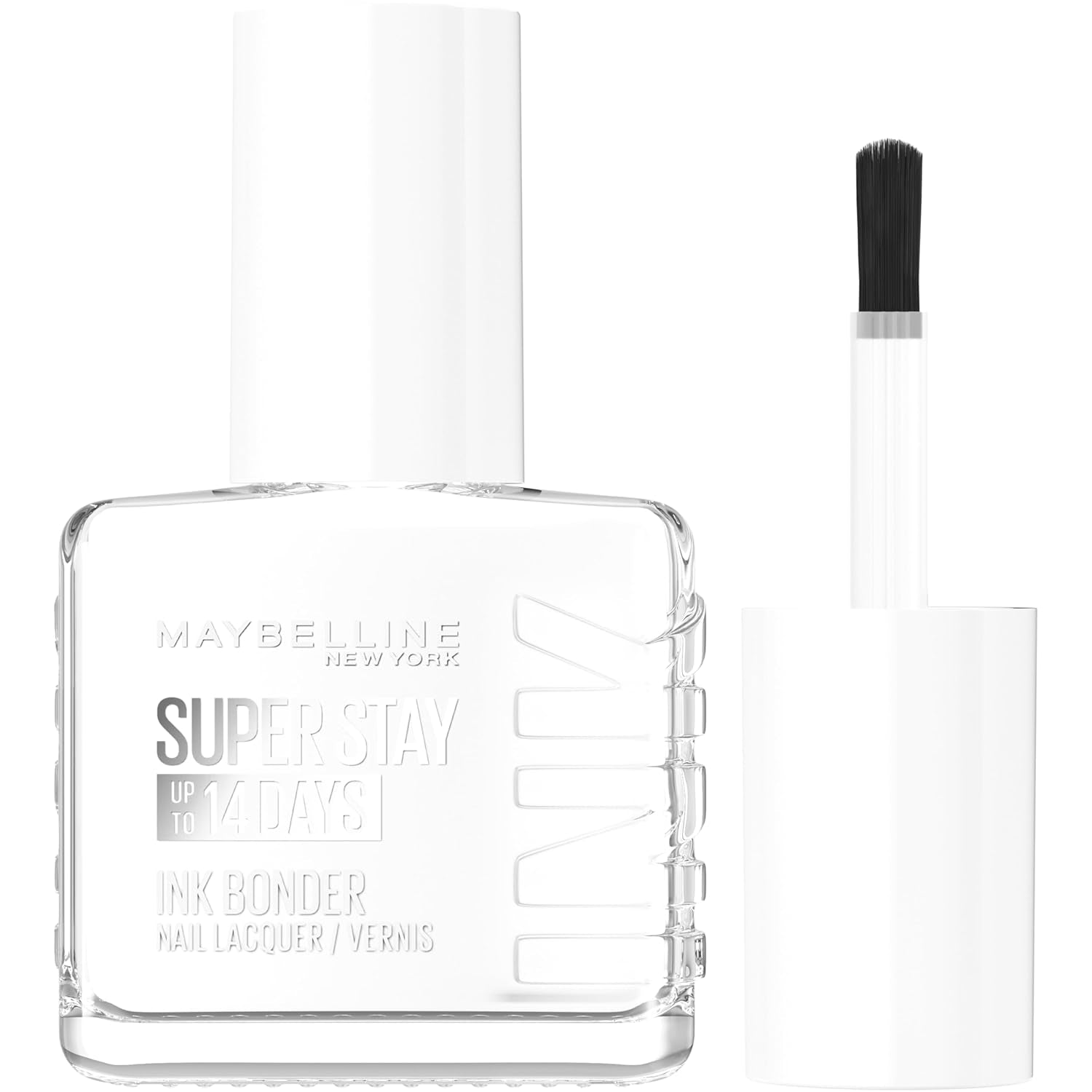 Maybelline New York Super Stay Ink Bonder 940 Alpine Snow - vernis à ongles longue durée pour des ongles forts et une couleur intense, 12,3 ml