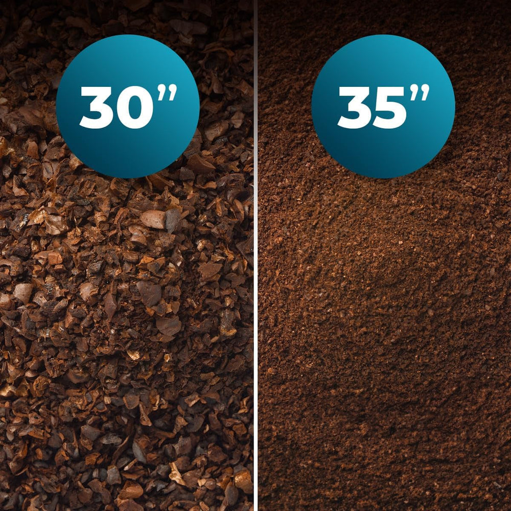 Cafetière filtre Cecotec Coffee 66 Grind & Drop Essential. 1086 W, broyeur à lame, jusqu'à 12 tasses, technologie Extreme Aroma, numérique, acier inoxydable, arrêt automatique.