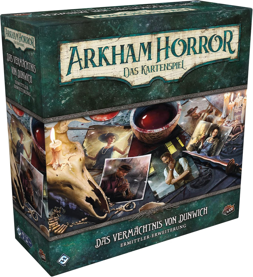 Fantasy Flight Games, Arkham Horror : LCG, jeu de base, jeu expert, jeu de cartes, 1 à 4 joueurs, à partir de 14 ans, 45 minutes et plus, allemand, multicolore, coloré