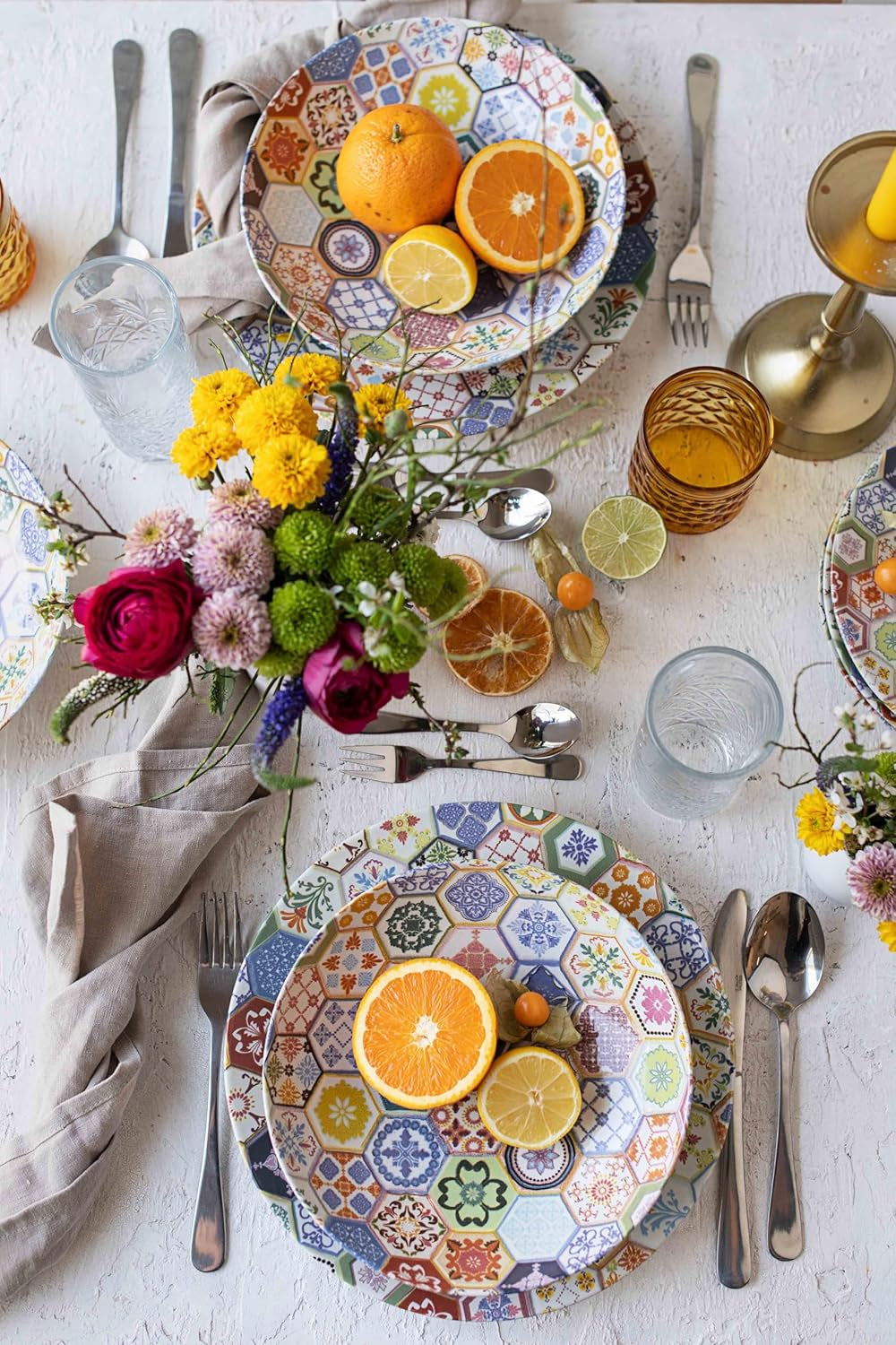 MÄSER Série Amarante, service de table pour 4 personnes à partir de 12 pièces avec décoration spéciale Services de table Naty Shop