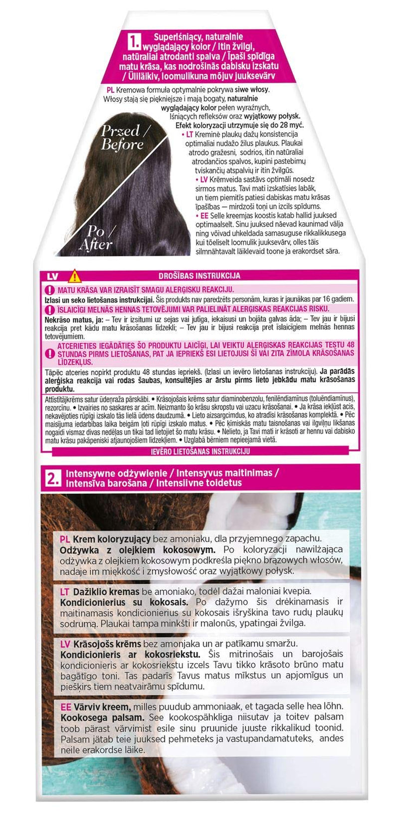 L'Oréal Paris Casting Crème Gloss 210 Coloration Cheveux - Coloration Cheveux Noir Bleu Marine Naty Shop