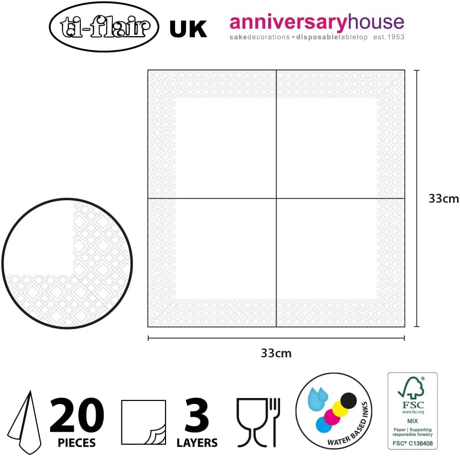 Serviettes de table Tiflair Cheese & Wine, 3 couches, 20 pièces, Fromage, Vino, Wine Night, Pour découpage, 33 X 33 Cm