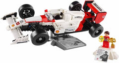 LEGO Icons Mclaren MP4/4 & Ayrton Senna Kit de voiture de course F1 pour adultes avec figurine de course, à collectionner, idée cadeau pour hommes, femmes, lui et elle 10330 Sets de construction Besuche den LEGO-Store