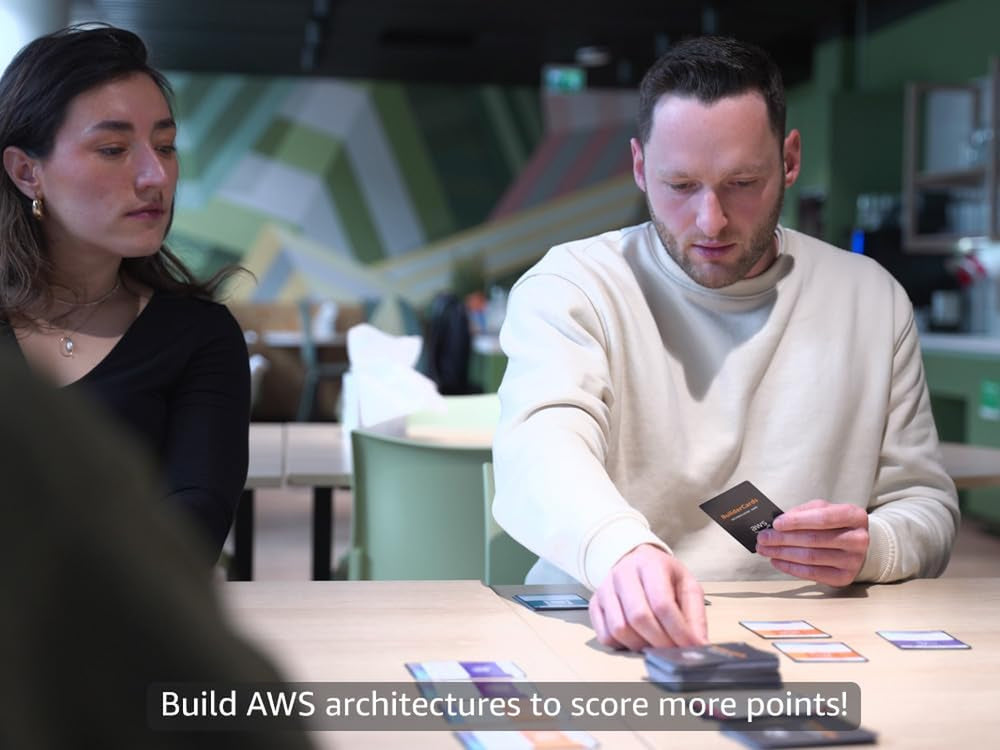 BuilderCards - Jeu de cartes Cloud Architecture - Jeu de base (anglais), Blanc