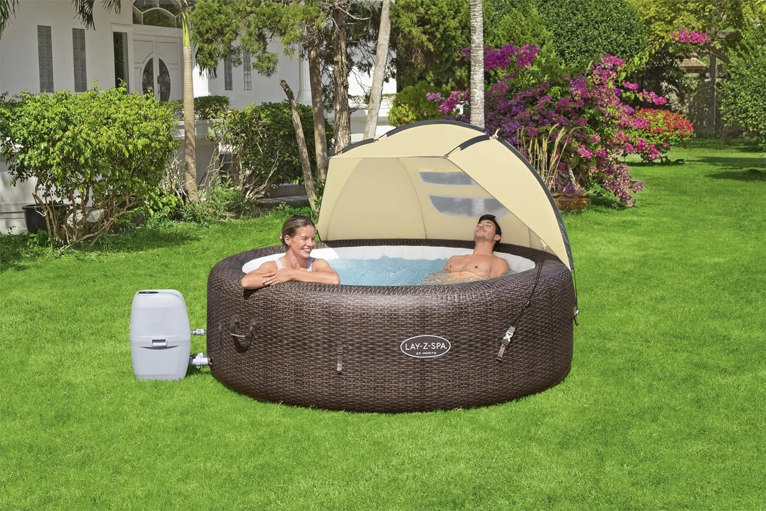 Auvent Bestway LAY-Z-SPA, 183 x 94 x 109 cm