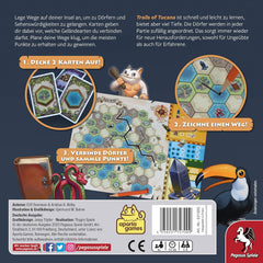 Pegasus Spiele 53150G - Tucanei Trails, Blanc, M